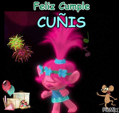 feliz cumpleaños cuñis gif|7 ideas de Gif 